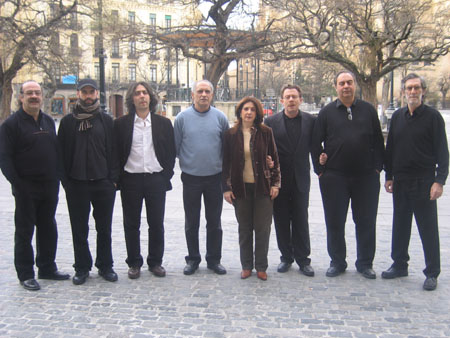 Nuevo Mester de Juglaría en la Plaza Mayor de Segovia.